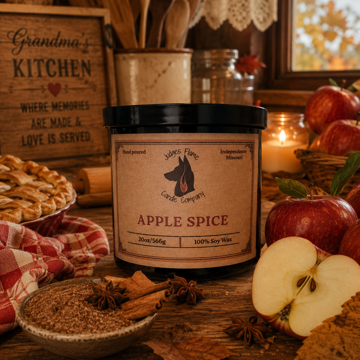 Apple Spice Soy Candle