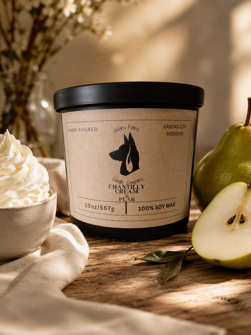 CHANTILLY CREAM & PEAR