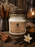 Cinnamon & Vanilla Soy Candle