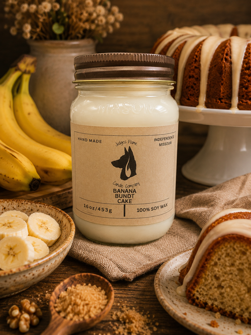 Banana Bundt Cake Scented Candle