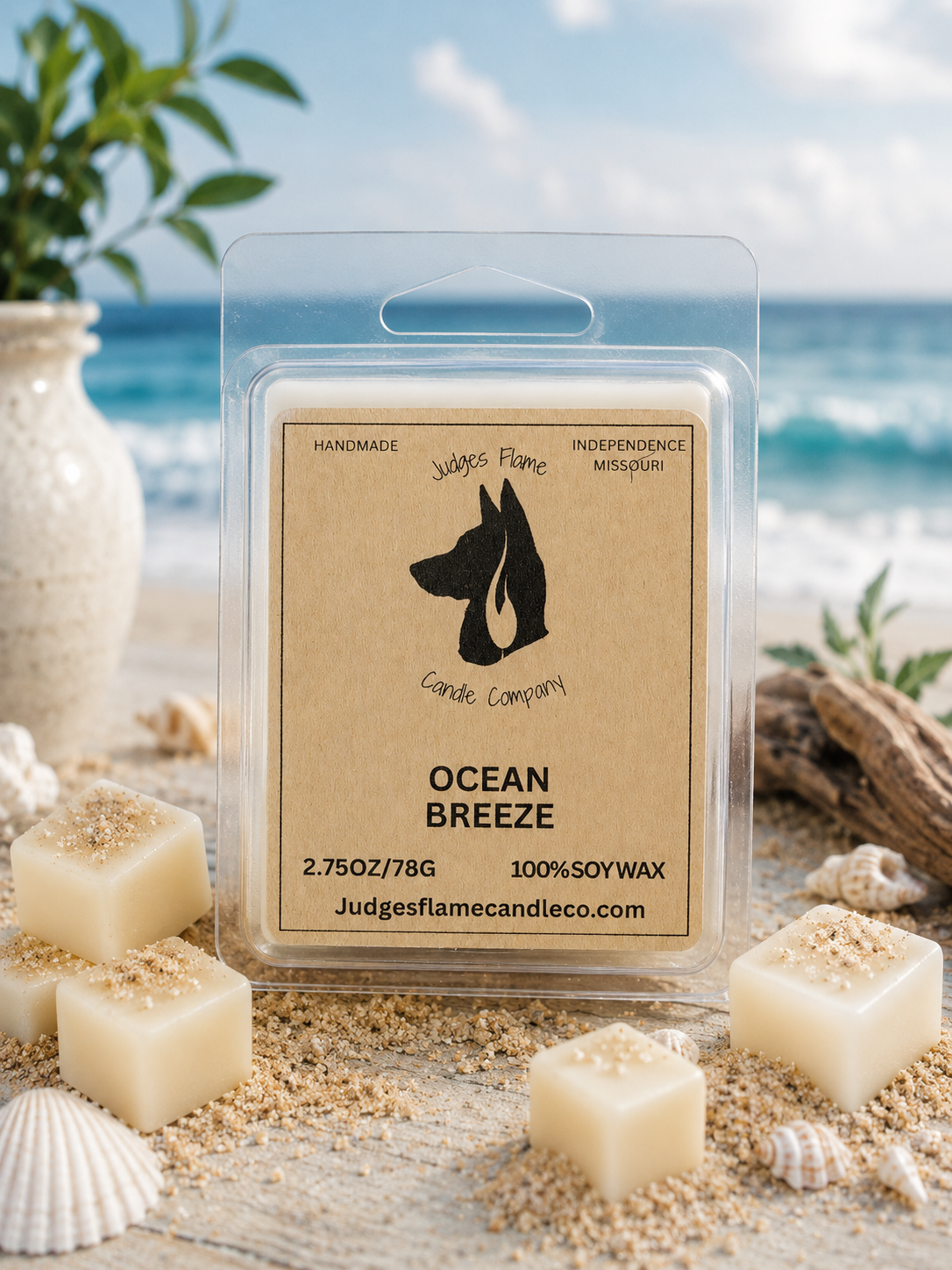 Ocean Breeze Scented Candle