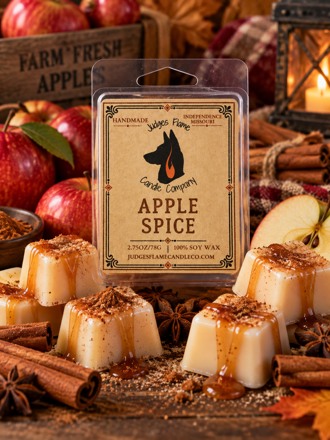 Apple Spice Soy Candle